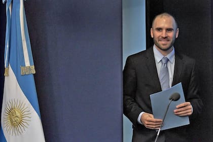 El ministro de Economía Martín Guzmán