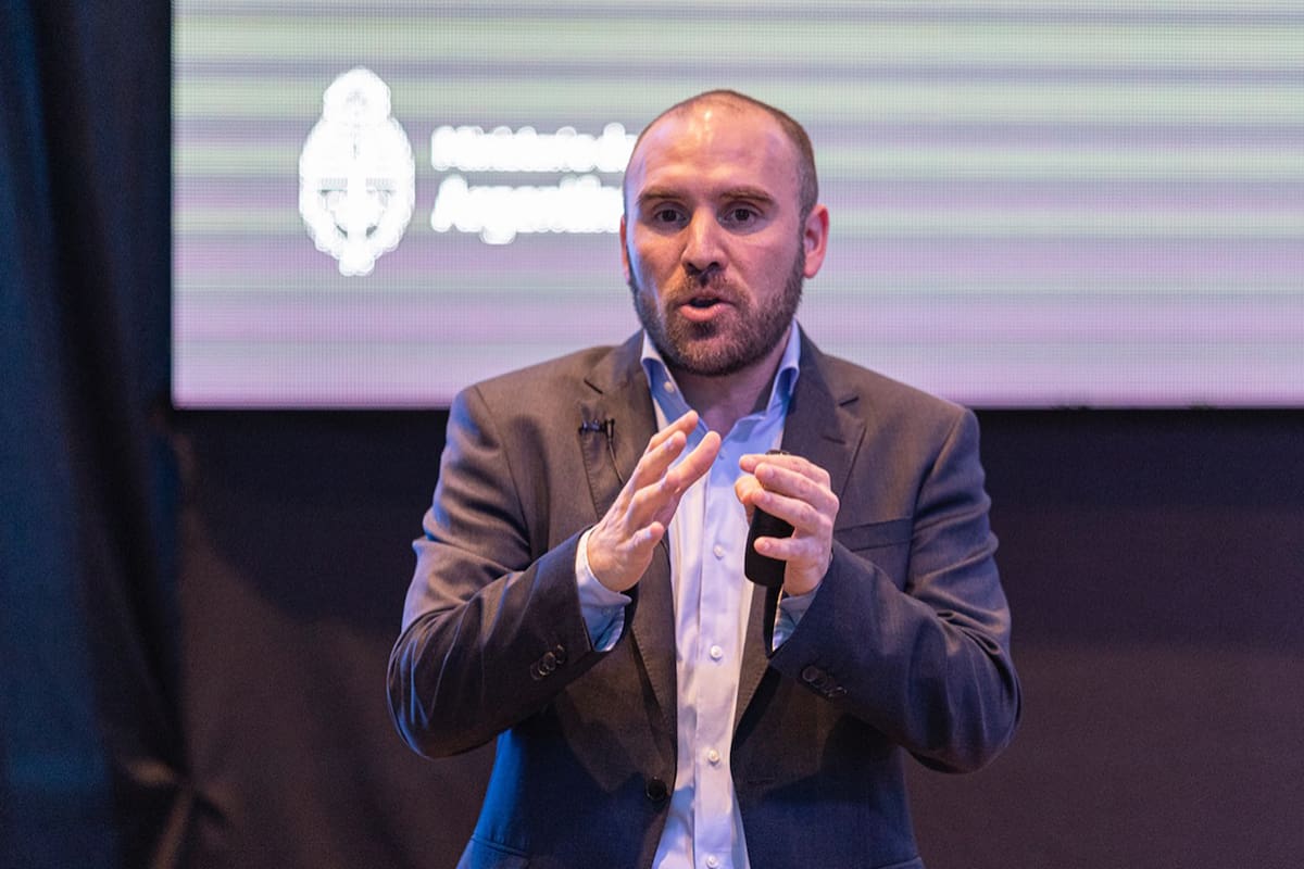 El ministro de economía Martín Guzmán en Comodoro Rivadavia