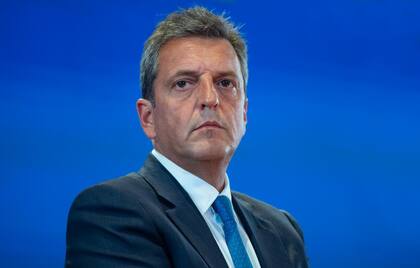 El ministro de Economía, Sergio Massa