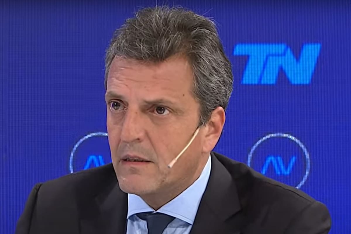 El ministro de Economía, Sergio Massa