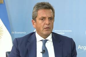 El ministro de Economía Sergio Massa