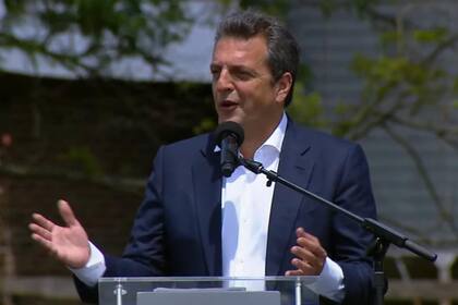El ministro de Economía, Sergio Massa