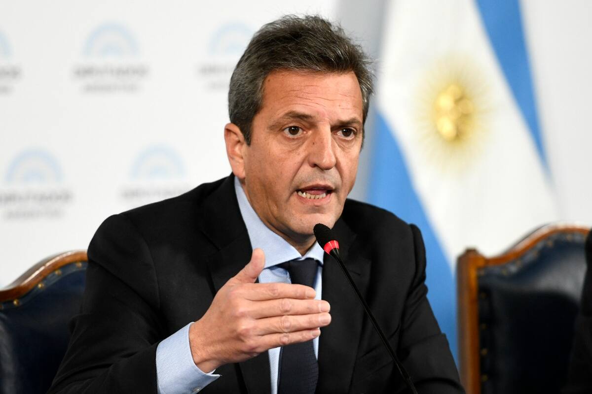 El ministro de Economía, Sergio Massa