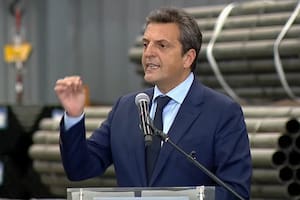 El ministro de Economía, Sergio Massa