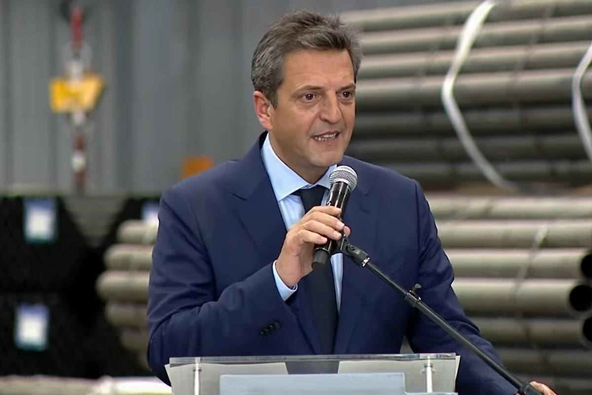 El ministro de Economía, Sergio Massa