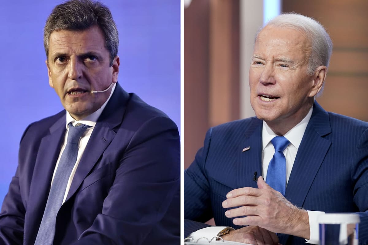El ministro de Economía, Sergio Massa, le entregó un video al equipo de Joe Biden para reflejar la situación de la sequía en la Argentina