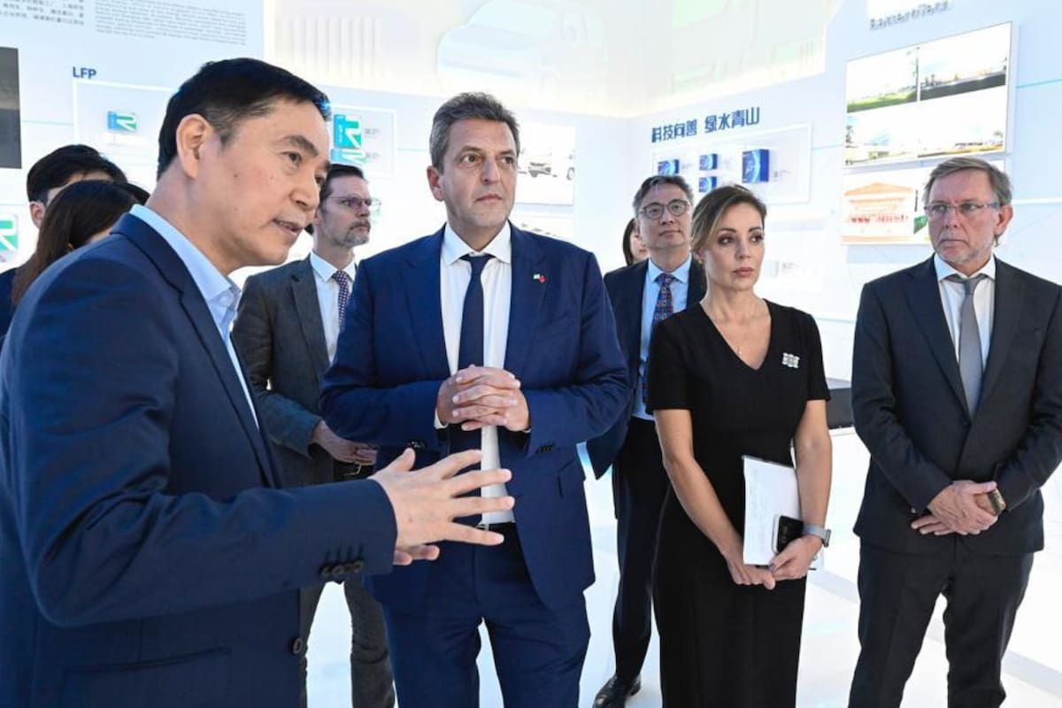 El ministro de Economía, Sergio Massa, viajó con una comitiva a China la semana pasada