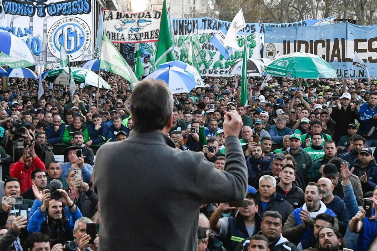 El ministro de Economía y candidato a presidente de Unión por la Patria, Sergio Massa
