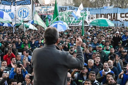 El ministro de Economía y candidato a presidente de Unión por la Patria, Sergio Massa