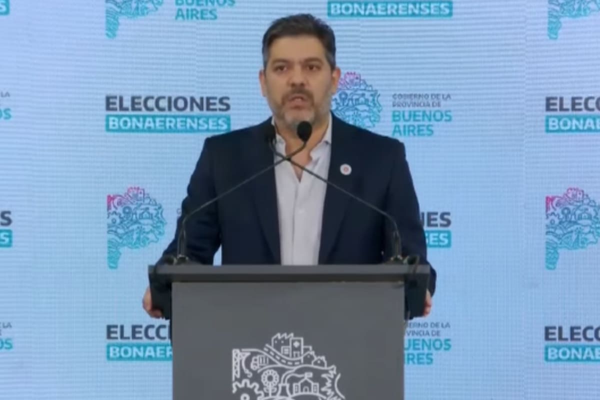 El ministro de Gobierno de la provincia de Buenos Aires, Carlos Bianco