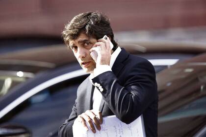 El ministro de Hacienda, Hernán Lacunza, pasó ayer a la mañana por la Casa Rosada para evaluar el impacto de las medidas en el mercado cambiario