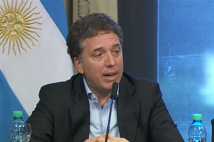 El ministro de Hacienda, Nicolás Dujovne, al explicar la reforma tributaria