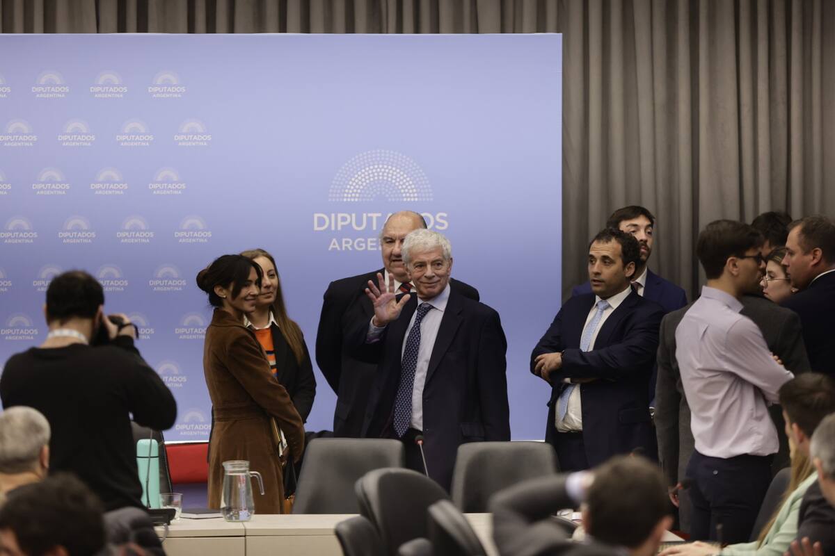 El ministro de Justicia, Maríano Cúneo Libarona, ayer, en Diputados, antes del escándalo por su polémica frase al desconocer la diversidad sexual