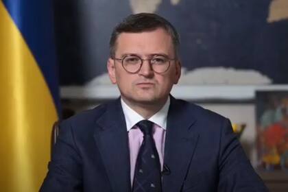 El ministro de relaciones exteriores de Ucrania Dmytro Kuleba en entrevista con medios latinoamericanos de la que formó parte LA NACION