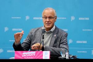 El ministro de salud Daniel Gollan