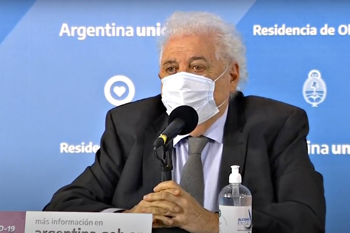 El ministro de Salud opinó sobre los banderazos en contra del Gobierno