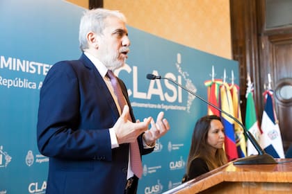 El ministro de Seguridad de la Nación, Aníbal Fernández