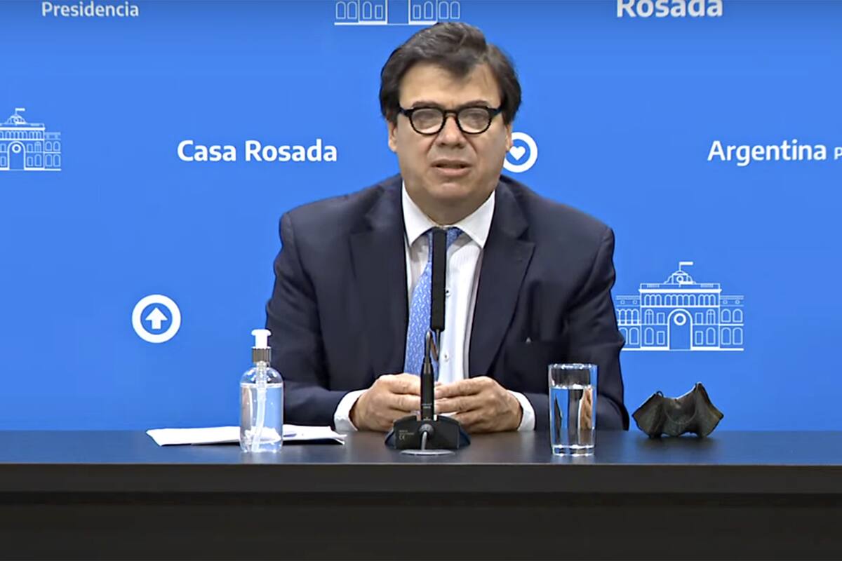 El ministro de Trabajo, Claudio Moroni, extendió la doble indemnización pero la reduce hasta el 25 por ciento en junio de 2022