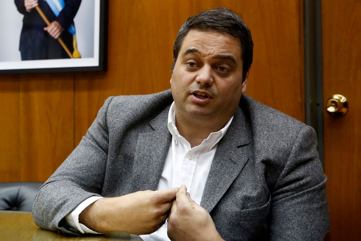 El ministro de Trabajo, Jorge Triaca