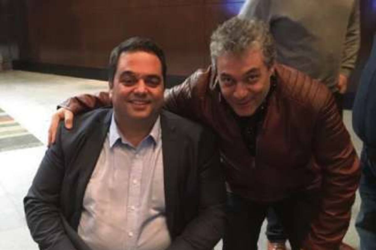 El ministro de Trabajo, junto a Alejandro Poli