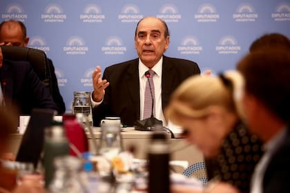 El ministro del Interior Guillermo Francos.