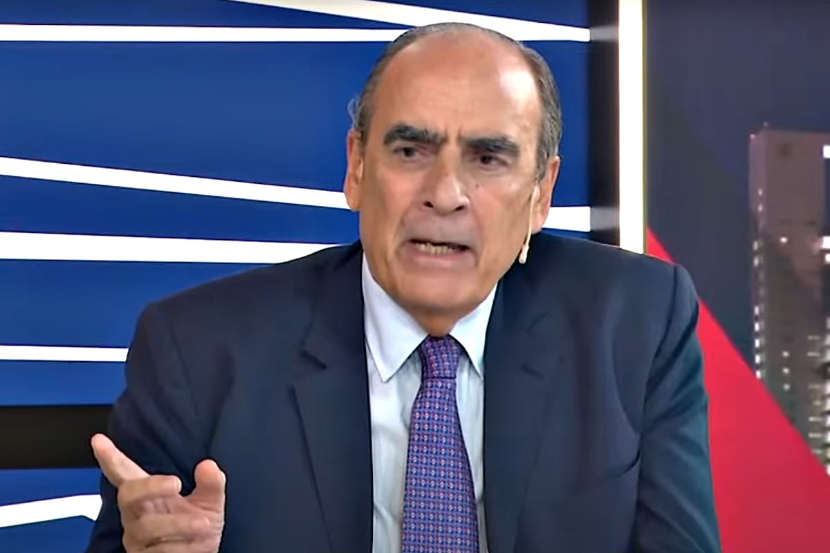 El ministro del Interior, Guillermo Francos en LN+