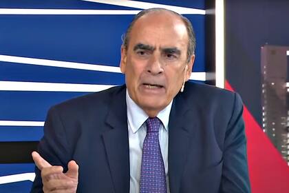 El ministro del Interior, Guillermo Francos en LN+