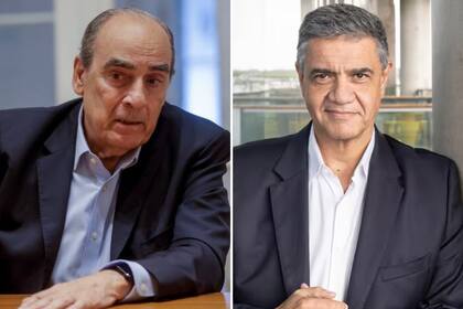 El ministro del Interiro, Guillermo Francos, y el jefe de Gobierno porteño, Jorge Macri