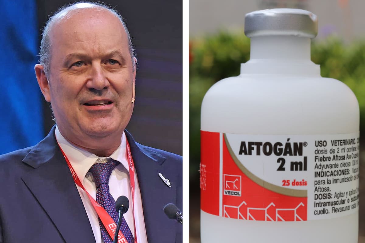 El ministro, Federico Sturzenegger, anunció el registro comercial de una nueva vacuna antiaftosa