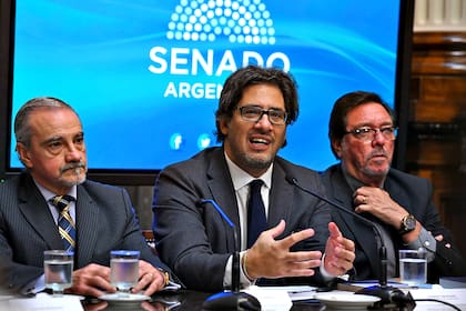 El ministro Germán Garavano en el Senado