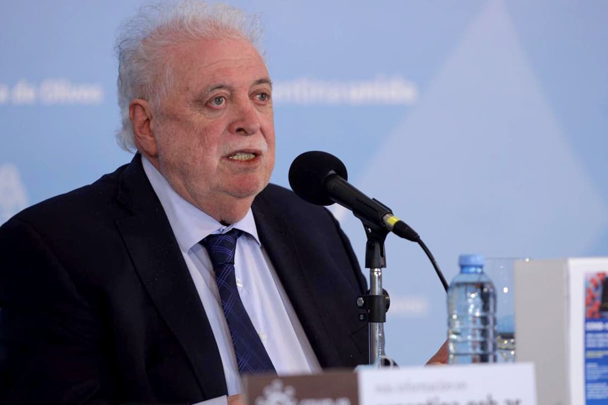 El ministro Ginés González García