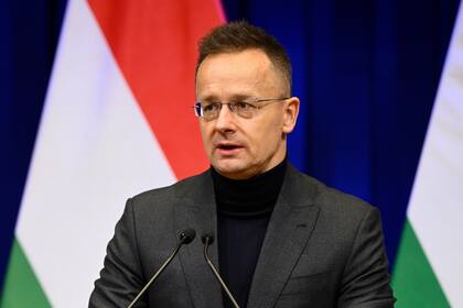 El ministro húngaro de Relaciones Exteriores y Comercio, Péter Szijjártó