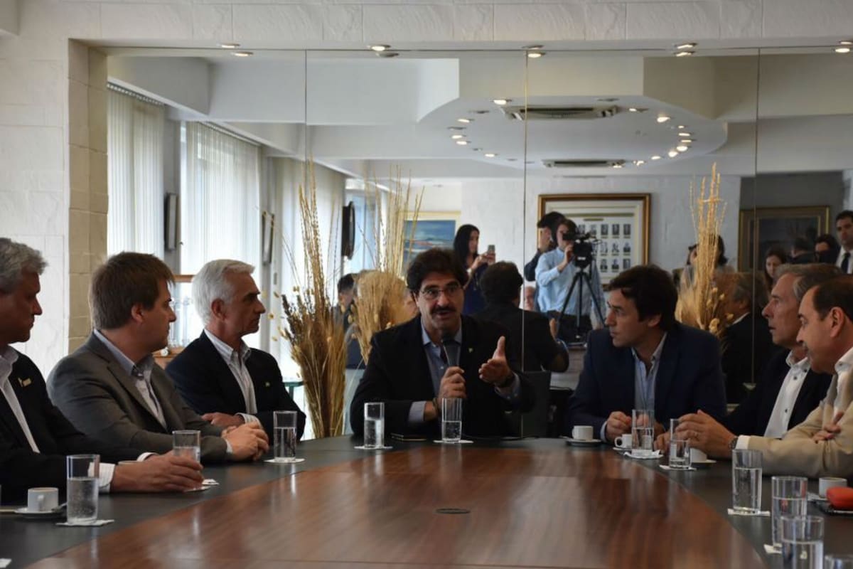 El ministro Leonardo Sarquís, esta