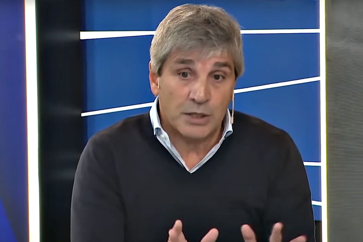 El ministro Luis Caputo