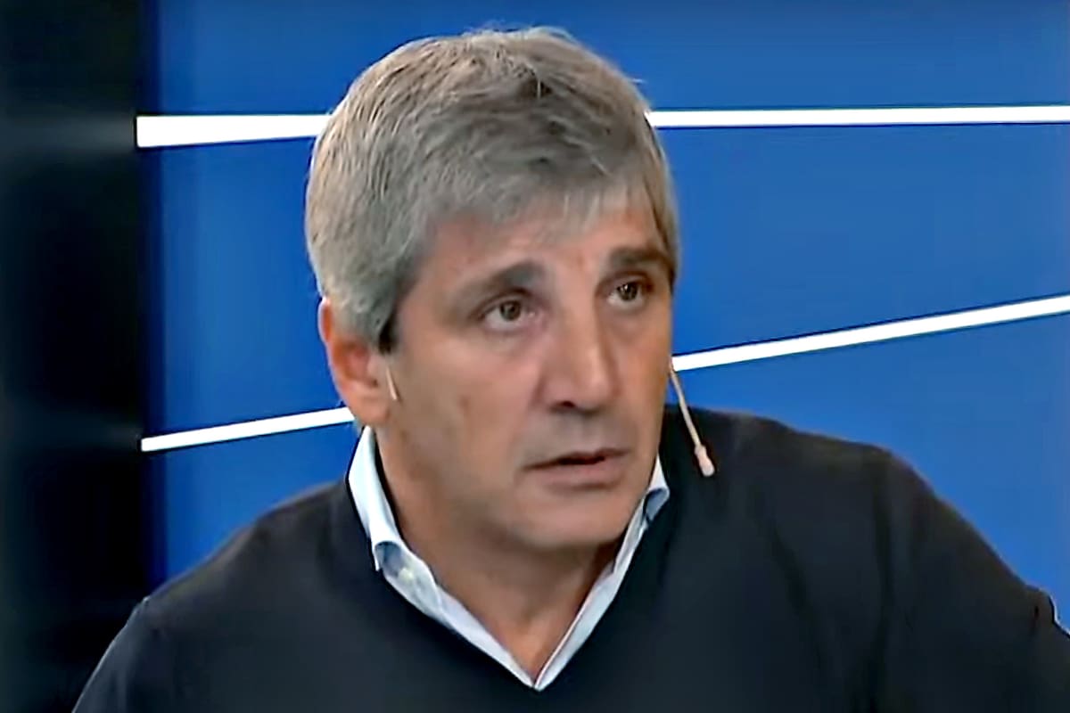 El ministro Luis Caputo