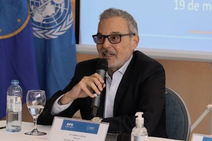 El ministro Mario Russo