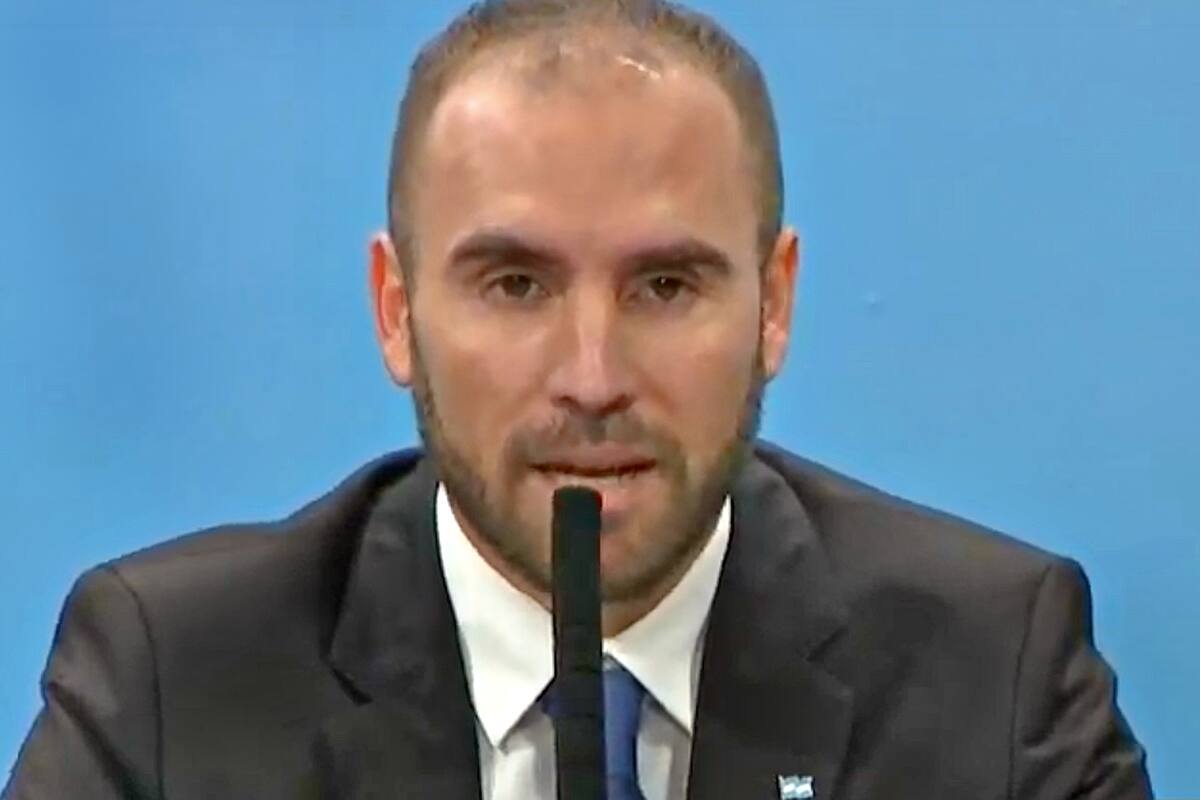 El Ministro Martín Guzmán