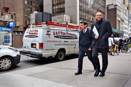 El ministro Martín Guzmán en Nueva York