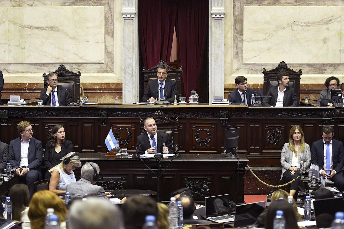 El ministro Martín Guzmán evitó polemizar con la oposición en la Cámara baja