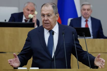 El ministro ruso de Exteriores, Seguéi Lavrov