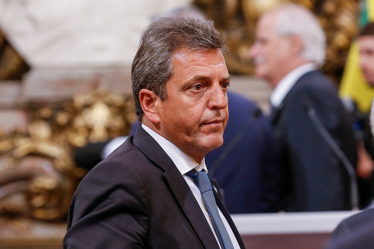 El ministro Sergio Massa