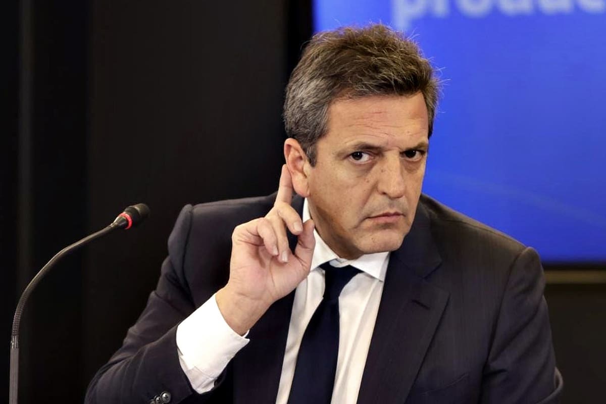 El ministro Sergio Massa