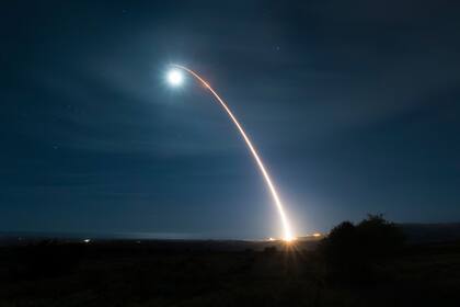 El misil balístico del fin del mundo Minuteman III que lanzó Estados Unidos