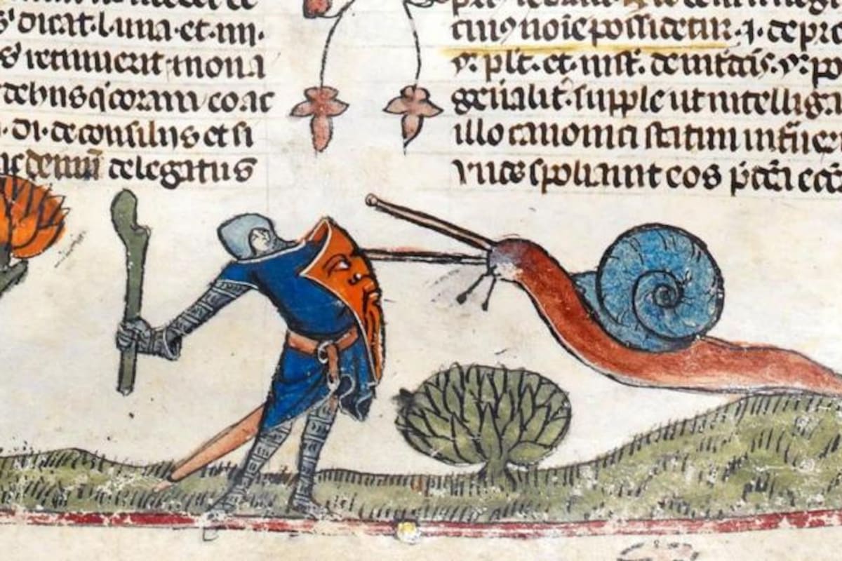 El misterio de los caracoles guerreros de la Edad Media