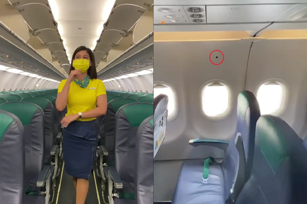 El misterio detrás de los triángulos negros en la cabina de los aviones