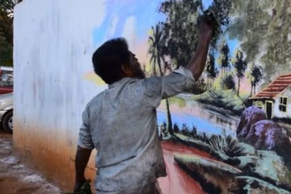 El misterioso artista callejero sorprende a todos con sus murales