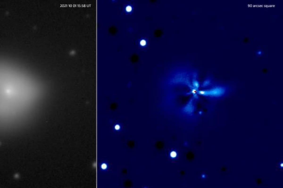 El misterioso cometa 29P fue sorprendido "actuando" en violentos estallidos de luz