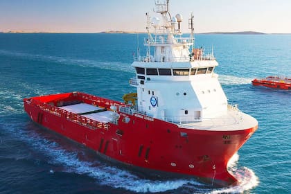 El MMA Leveque, un buque de la minera australiana Fortescue que planea utilizar los sistemas basados en amoníaco verde para impulsar sus embarcaciones