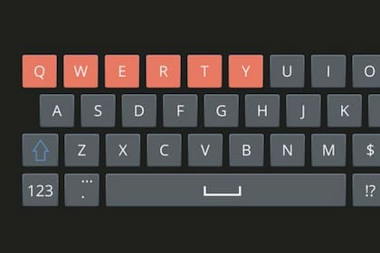 El modelo de máquinas de escribir con una disposicón de las letras QWERTY es el que ha dominado la industria