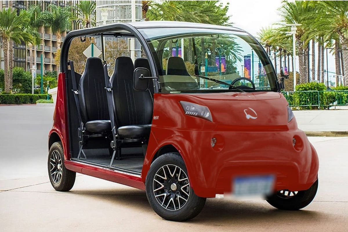 El modelo de Sero Electric para cuatro personas (en variantes con y sin puertas)